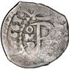 Image 1 : Mexico City, Mexico, cob 1/2 real, 1661/0 P, NGC VF 30, finest and only example in NGC census.