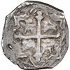 Image 2 : Mexico City, Mexico, cob 1/2 real, 1668 G, rare, NGC XF details / holed, finest and only example in