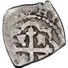 Image 2 : Mexico City, Mexico, cob 1/2 real, 1722 J, very rare, NGC VF 25, finest and only example in NGC cens