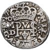 Image 1 : Mexico City, Mexico, cob 1/2 real Royal (galano), 1728 D, rare, NGC XF details / holed.
