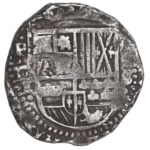 Potosi, Bolivia, cob 8 reales, 1631 T.