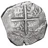 Image 2 : Cartagena, Colombia, cob 8 reales, Philip IV, assayer E below mintmark RN to left.