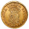 Image 2 : Popayan, Colombia, gold bust 2 escudos, Charles III (bust of Ferdinand VI), 1771/0 J.
