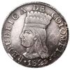 Image 1 : Bogota, Colombia (Cundinamarca), 2 reales, 1821 J.F, mintmark BA with dots below and to right, NGC V
