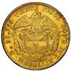 Image 2 : Medellin, Colombia, gold 20 pesos, 1869, NGC MS 62.