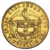Image 2 : Medellin, Colombia, gold 10 pesos, 1868, no stars on reverse, NGC AU details / cleaned.