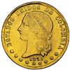 Image 1 : Medellin, Colombia, gold 10 pesos, 1871, NGC MS 62  ("top pop").