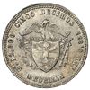 Image 2 : Medellin, Colombia, 5 decimos, 1873, classic effigy, NGC UNC details / cleaned.