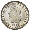 Image 1 : Medellin, Colombia, 5 decimos, 1875/4, fineness facing inward, NGC MS 63, finest known in NGC census