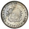 Image 2 : Medellin, Colombia, 5 decimos, 1875/4, fineness facing inward, NGC MS 63, finest known in NGC census
