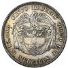 Image 2 : Medellin, Colombia, 5 decimos, 1886/4, sharp-pointed 6, fineness 0.500/0.835, NGC AU details / clean