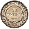 Image 2 : Costa Rica, 50 centimos, 1917 GCR, extremely rare, NGC MS 63.