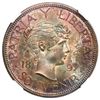 Image 1 : Cuba (struck at the Gorham Mint), "souvenir" peso, 1897, Type II (star below baseline of 97), NGC MS