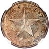 Image 1 : Cuba (struck at the Philadelphia Mint), proof 20 centavos, 1915, coarse reeding, very rare, NGC PF 6
