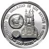 Image 1 : Dominican Republic, proof silver 200 pesos (off-metal strike), 1977, 100th anniversary of the discov