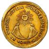 Image 2 : Quito, Ecuador (under Gran Colombia), gold 1 escudo, 1833 GJ, NGC AU 53+.