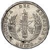 Image 2 : Quito, Ecuador, 4 reales, 1842 MV, NGC AU 53, finest known in NGC census.
