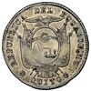 Image 2 : Quito, Ecuador, 2 reales, 1851 GJ, NGC AU 55, finest known in NGC census.