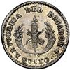 Image 2 : Quito, Ecuador, 1/2 real, 1838 ST, NGC MS 62.