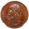 Image 1 : France (Paris mint), copper essai 5 francs, 1848, NGC MS 62 BN, finest and only example in the NGC c