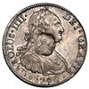 Image 1 : Great Britain, dollar, octagonal George III countermark (ca. 1804) on obverse of a Mexico City, Mexi