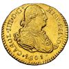 Image 1 : Guatemala, gold bust 1 escudo, Charles IV, 1801/797 M, very rare, NGC MS 62, finest known in NGC cen