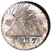 Image 1 : Guatemala (Central American Republic), 1/4 real, 1837, NGC MS 68 ("top pop").