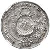 Image 2 : Guatemala, 1 peso, "1/2 real" counterstamp of 1894 on a Lima, Peru, 1 sol, 1866 YB, NGC AU 53, c/s A