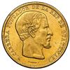 Image 1 : Guatemala, gold 20 pesos, 1869 R, Carrera, NGC MS 62.