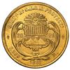 Image 2 : Guatemala, gold 20 pesos, 1869 R, Carrera, NGC MS 62.