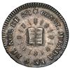 Image 1 : Guatemala, silver 1 real-sized proclamation medal, 1851, Constitution, NGC AU 58.
