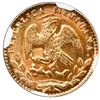 Image 2 : Mexico City, Mexico, gold 1/2 escudo, 1863/57 CH, NGC MS 62.