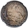 Image 2 : Zacatecas, Mexico, cap-and-rays 8 reales, 1877 JS, NGC MS 63.