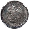 Image 2 : Zacatecas, Mexico, cap-and-rays 8 reales, 1897 FZ, NGC MS 64.