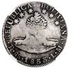 Image 2 : Philippines (under Spain), 8 reales, Isabel II, crowned "Y.II" countermark (Type VI, 1834-37) on a P