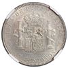 Image 2 : Puerto Rico (under Spain), 40 centavos, Alfonso XIII, 1896 PG-V, NGC MS 62.