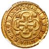 Image 2 : Seville, Spain, gold milled 8 escudos, Philip V, 1701 M, denomination VIII (vertical) to right, flor
