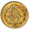 Image 2 : Madrid, Spain, gold bust 1/2 escudo, Charles III, 1772 PJ, NGC MS 63+.