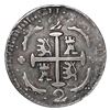 Image 2 : Caracas, Venezuela, 2 reales, "1818" date (1R-sized digits, struck 1830) BS, florettes flanking cros