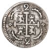 Image 2 : Caracas, Venezuela, 2 reales, "1818" date (1R-sized digits, struck 1830) BS, florettes flanking cros