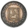 Image 2 : Venezuela (struck at the Paris Mint), 1 real, 1858-A, very rare, NGC MS 63.