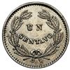 Image 2 : Venezuela (struck at the Philadelphia Mint), copper-nickel 1 centavo, 1876, NGC MS 62.