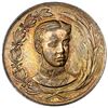 Image 1 : Havana, Cuba (under Spain), silvered bronze medal, Alfonso XII, 1875, NGC MS 62.