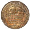 Image 2 : Havana, Cuba (under Spain), silvered bronze medal, Alfonso XII, 1875, NGC MS 62.