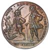 Image 2 : Great Britain, copper alloy Admiral Vernon medal, (ca. 1739), Argyll / Satan and Walpole, ex-Adams.