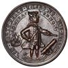 Image 1 : Great Britain, copper alloy Admiral Vernon medal, 1739, Vernon and ship and cannon / Porto Bello, ex