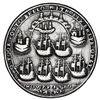Image 2 : Great Britain, silver Admiral Vernon medal, 1739, Vernon and ship and cannon / Porto Bello, rare, ex