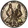 Image 1 : Great Britain, copper alloy Admiral Vernon medal, 1739, Vernon and Brown / Porto Bello, ex-Adams, ex