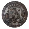 Image 2 : Great Britain, small copper alloy Admiral Vernon medal, 1739, Vernon and Lezo / Porto Bello, ex-Adam
