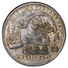 Image 2 : Great Britain, copper alloy Admiral Vernon medal, 1741, Vernon / Cartagena, ex-Adams, ex-Chao, ex-Fe